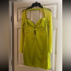 Oh Polly neon dress